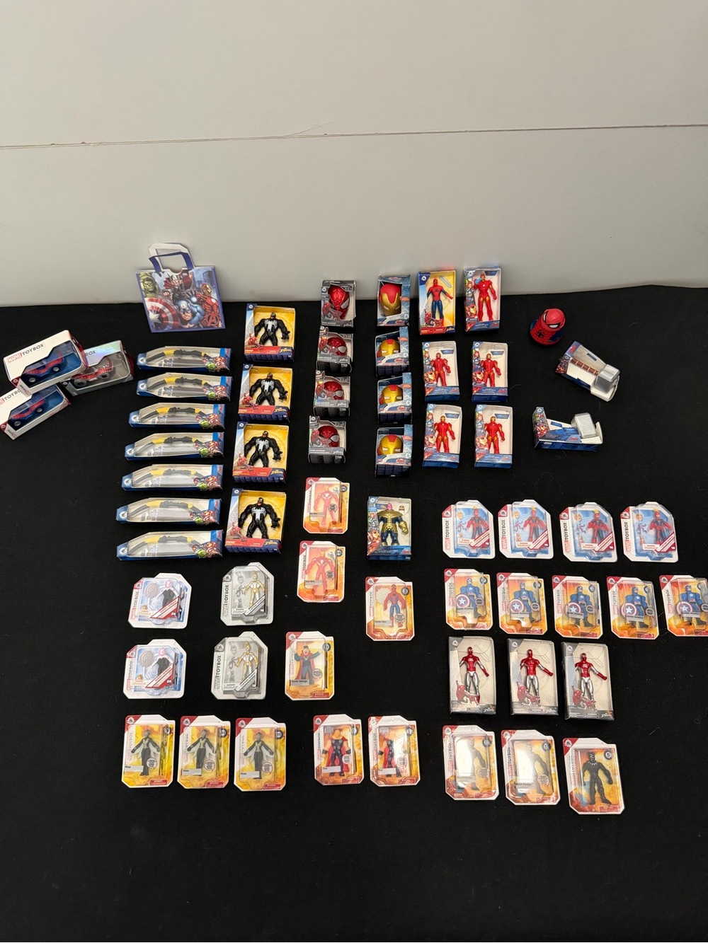 Assorted Marvel-Mini Brands -lot of 60